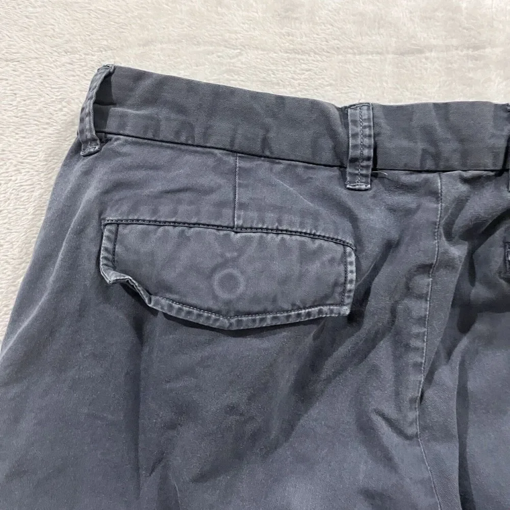 Banana Republic Straight‎ Fit Pants Men's 33x30 Chino Blue Preppy